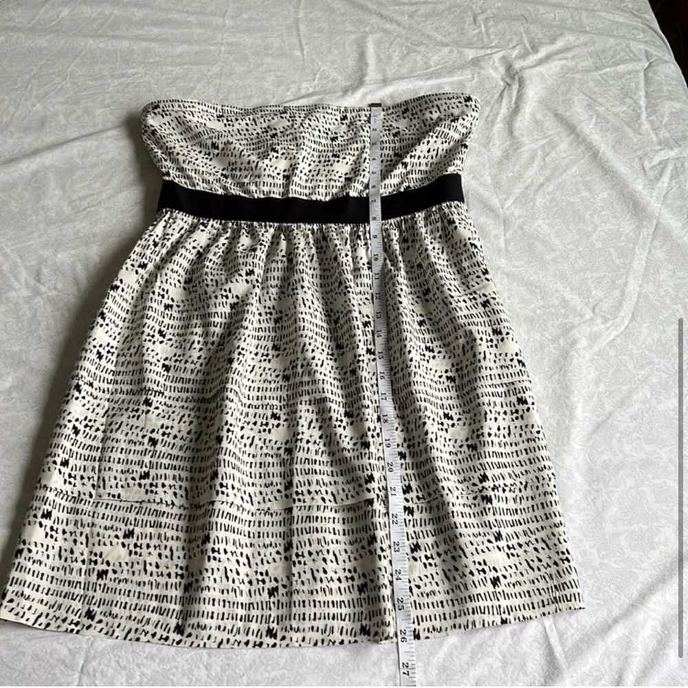 Theory Silk Strapless Mini Dress - Picture 5 of 8